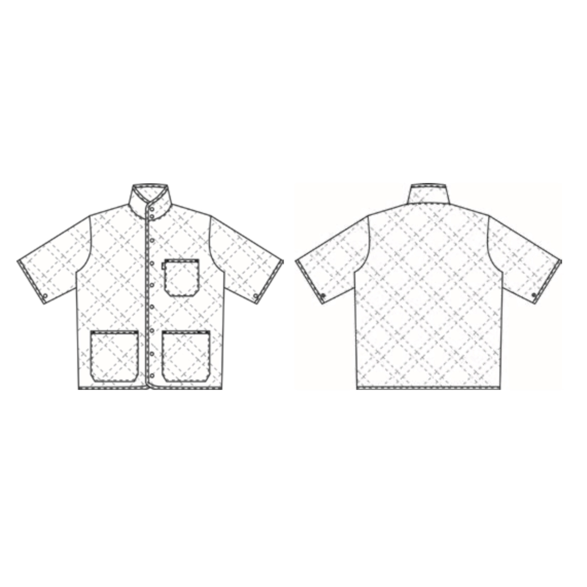 Unisex-jacka, Clima Sport Vit