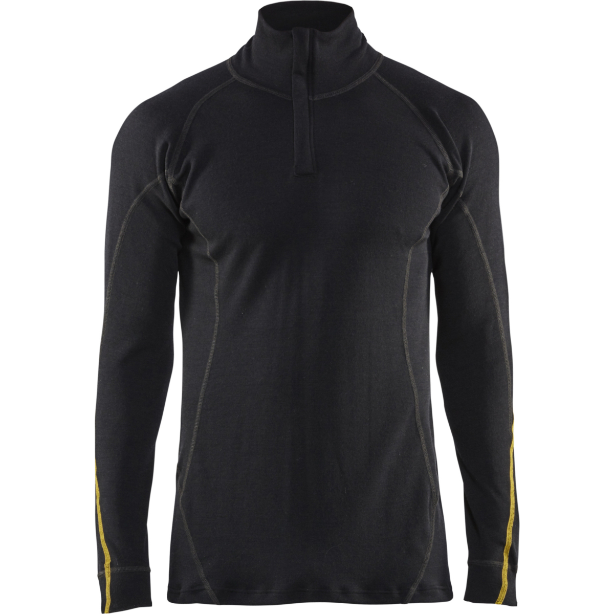 4796 Flamskyddad underställströja half-zip, 68% merinoull