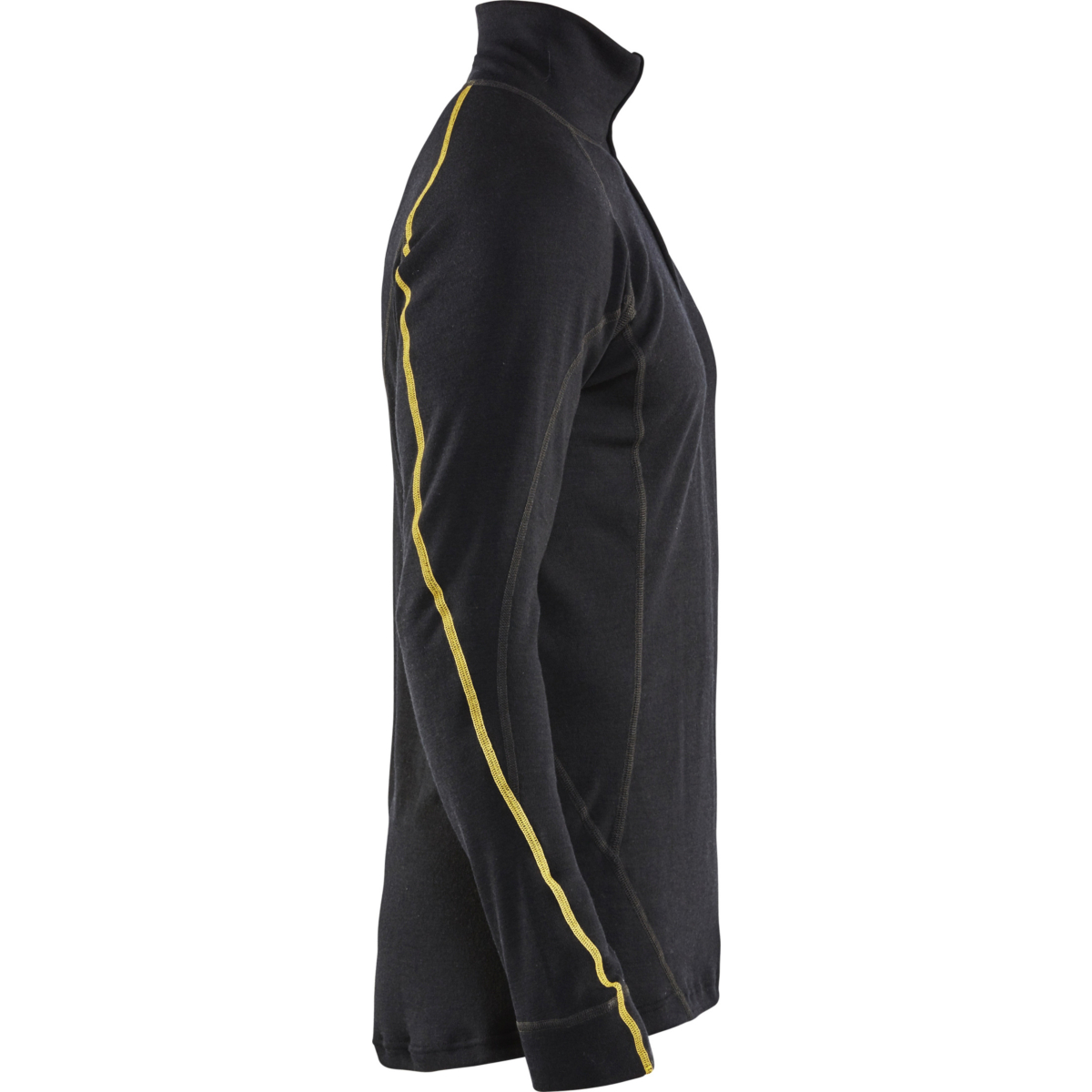 4796 Flamskyddad underställströja half-zip, 68% merinoull