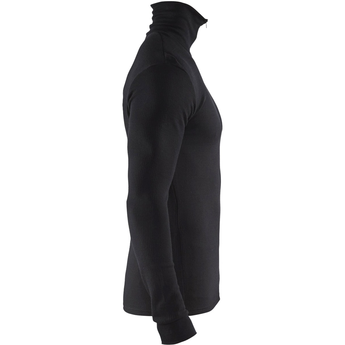 Underställ ziptröja WARM, 50% merinoull