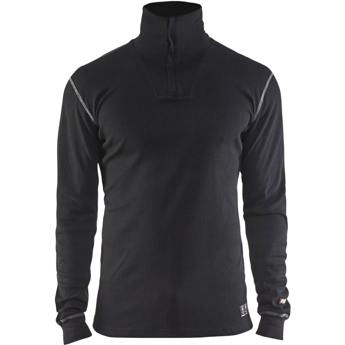 Flamskyddad underställströja halfzip