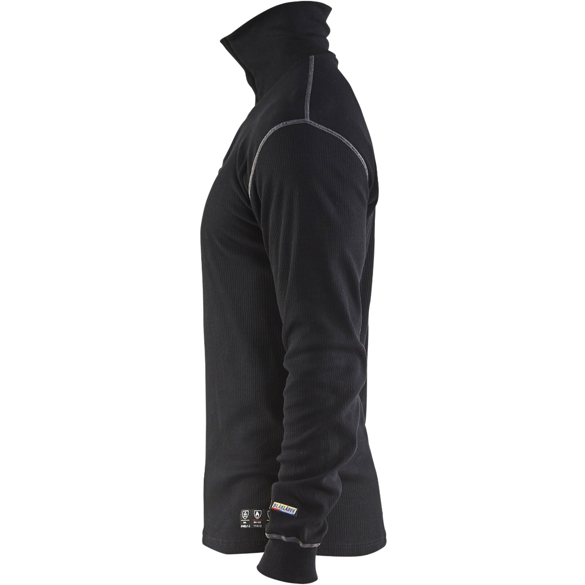 Flamskyddad underställströja halfzip