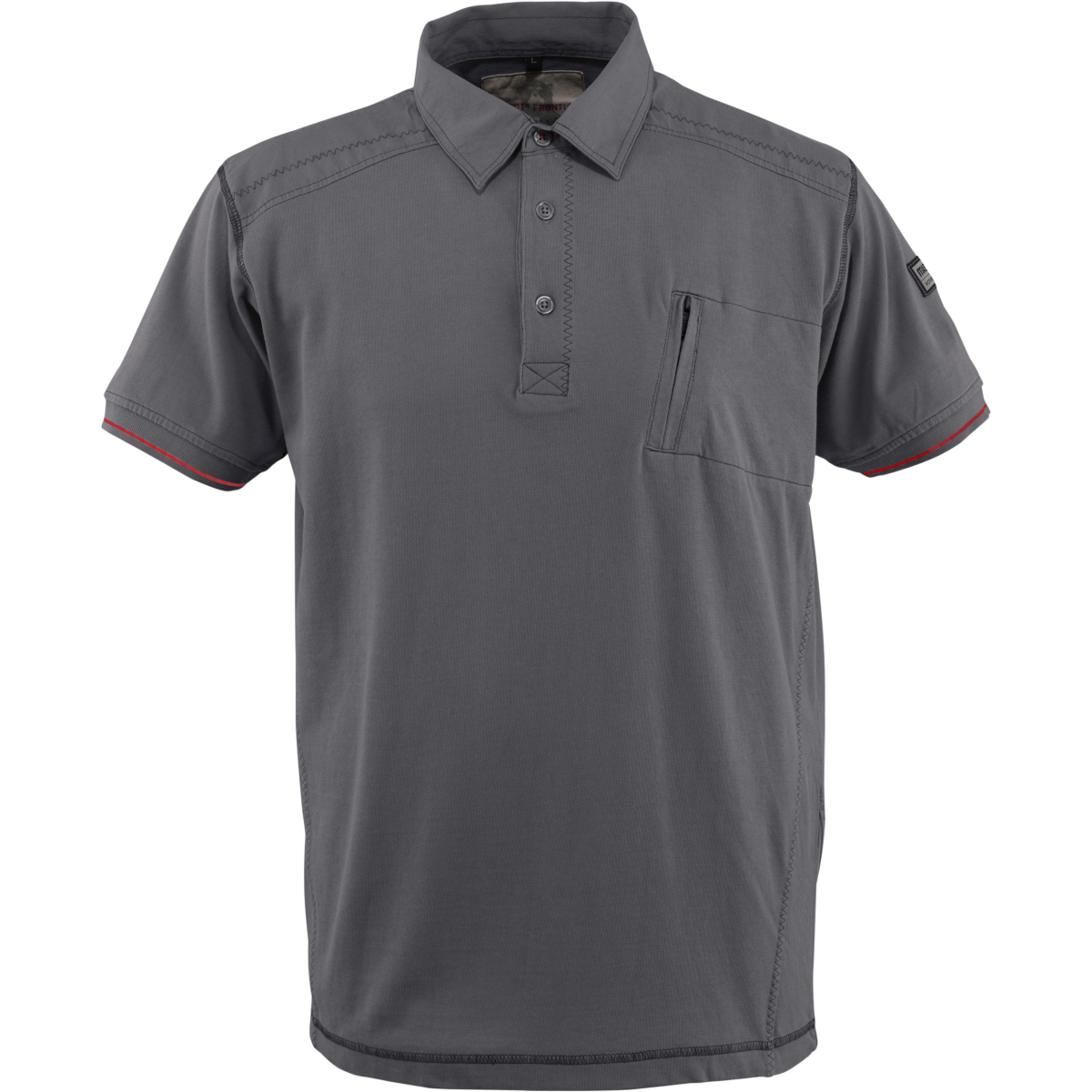 Pikétröja med bröstficka