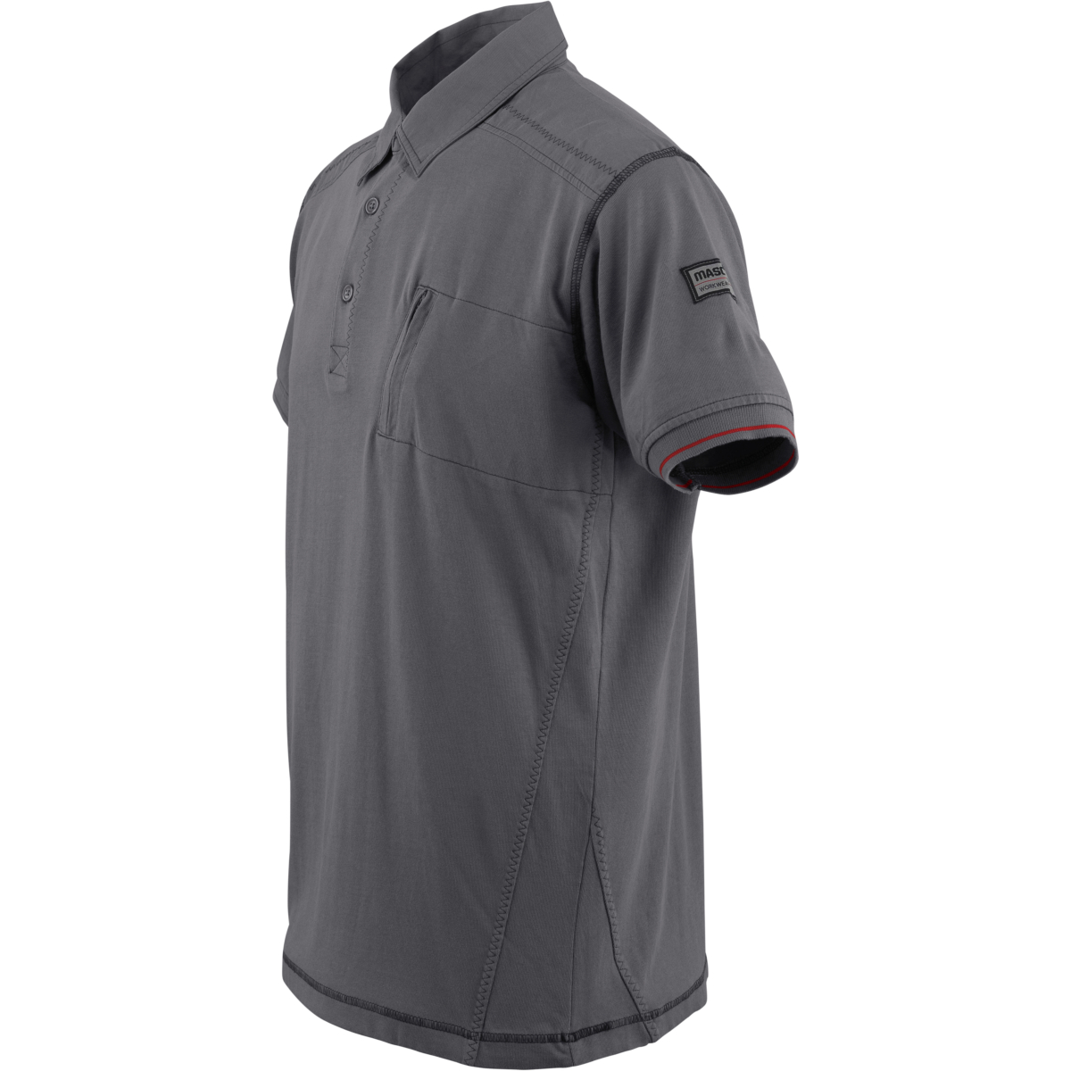 Pikétröja med bröstficka