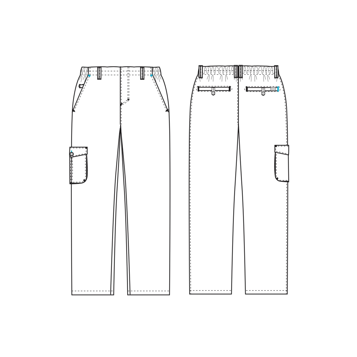 Unisex Pull-on Chino, Fit