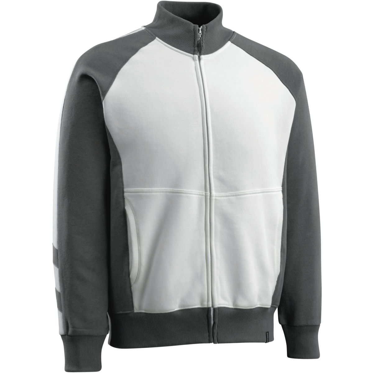 Sweatshirt med blixtlås