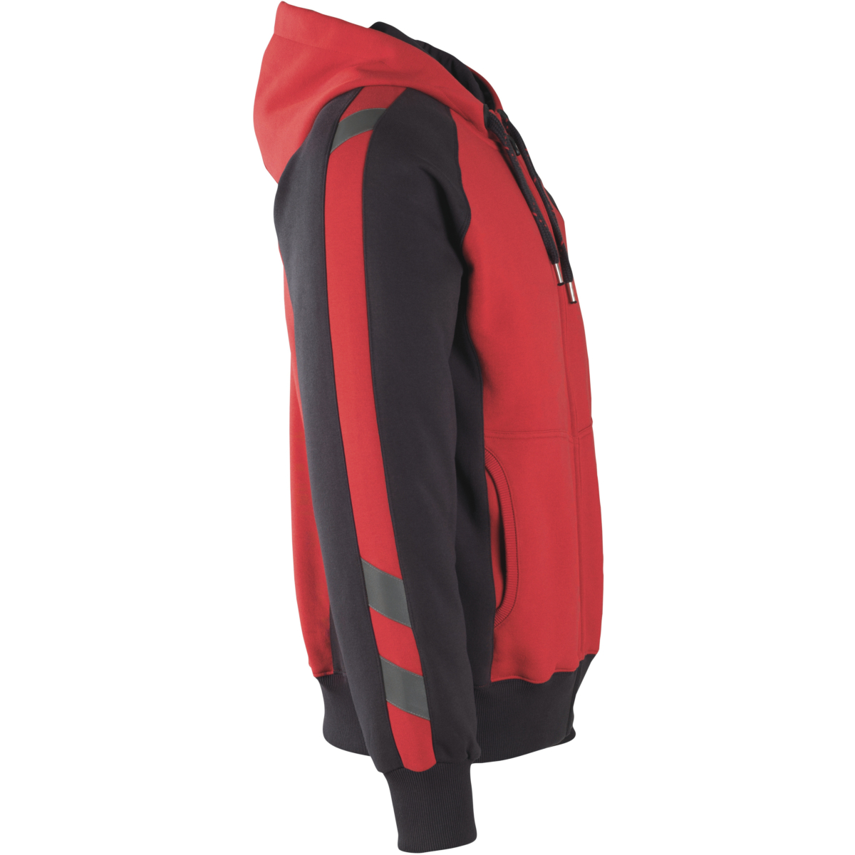 Huvtröja med blixtlås