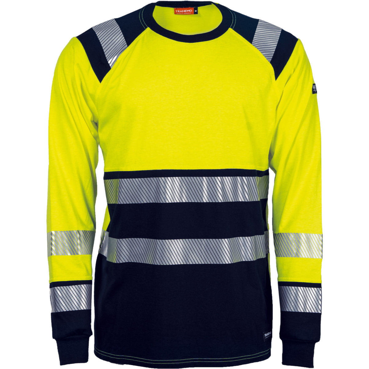 Flamskyddad T-shirt, Lång Ärm