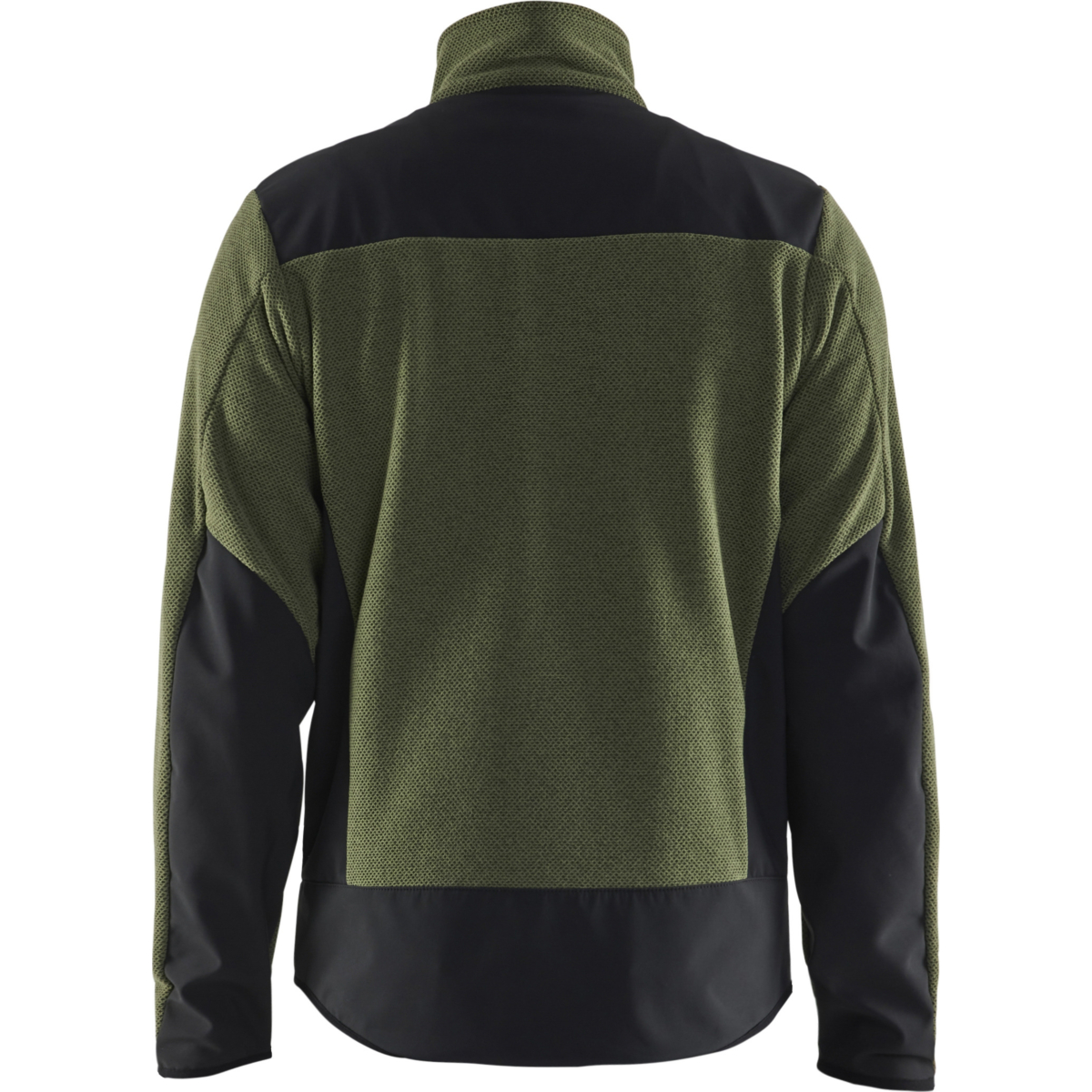 5942 Stickad Jacka med Softshell
