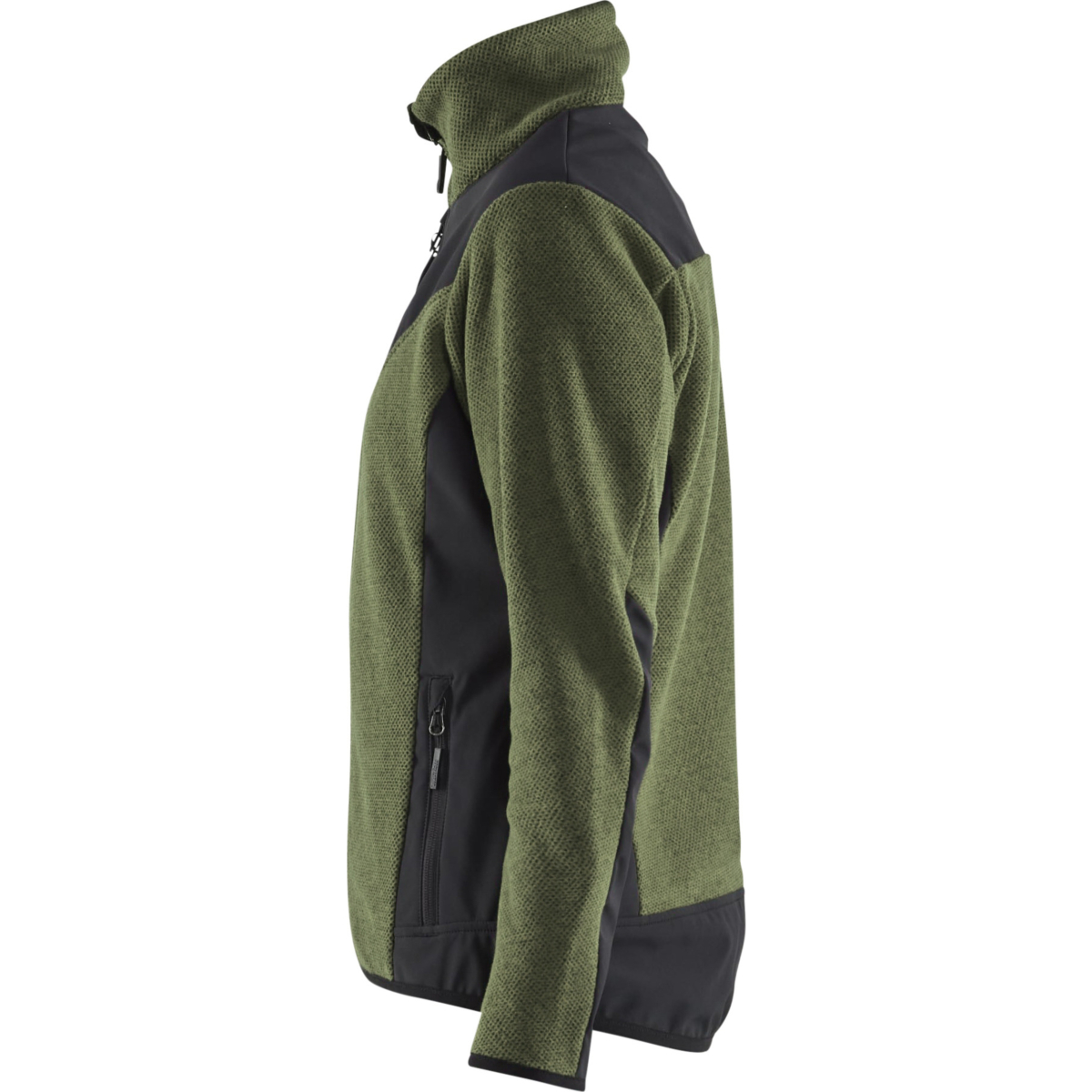 5943 Stickad Jacka med Softshell Dam