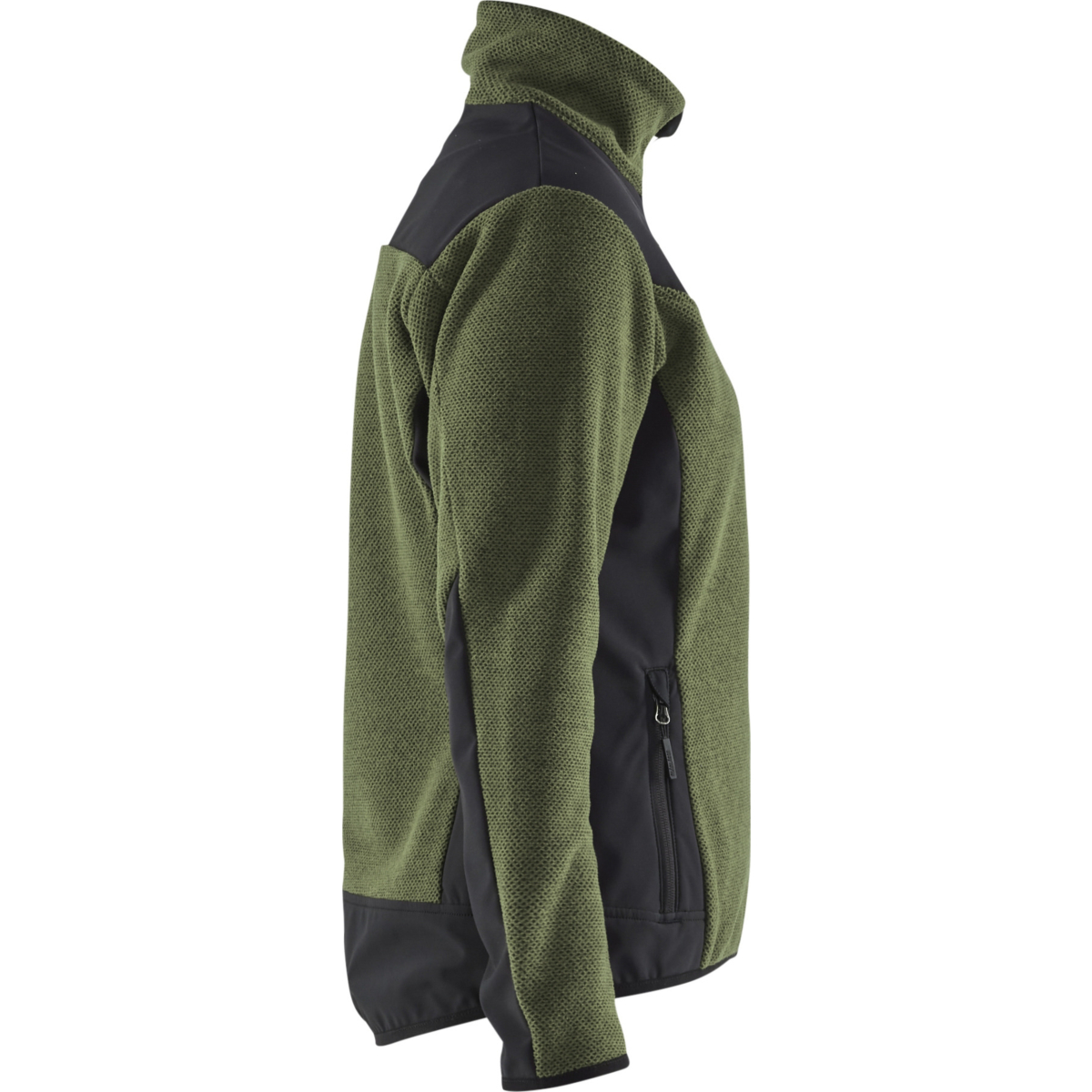 5943 Stickad Jacka med Softshell Dam