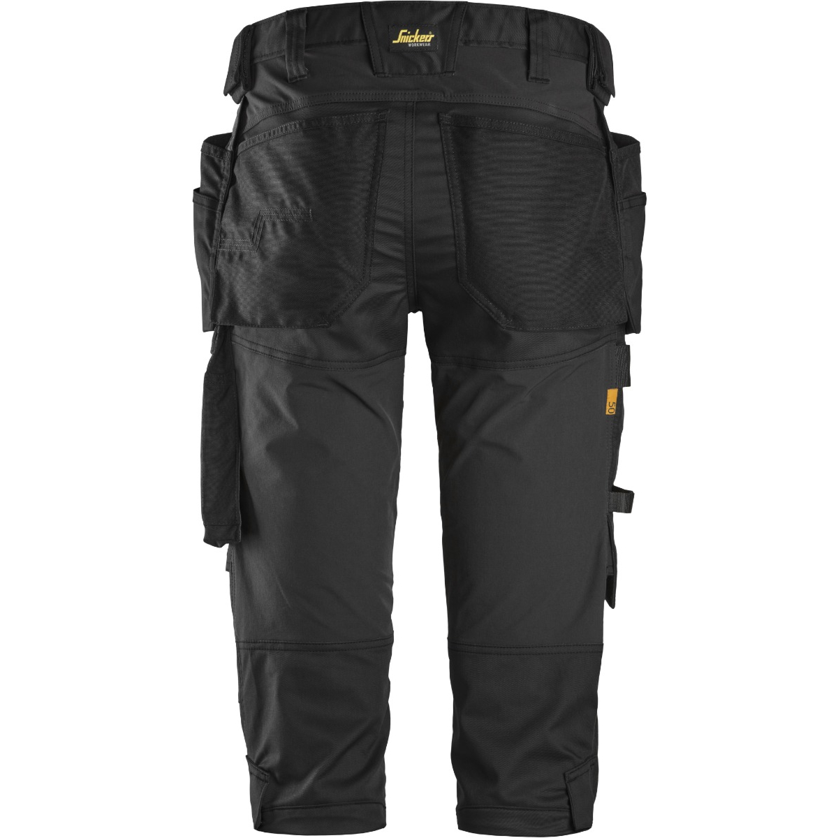 Stretchig piratbyxa med hölsterfickor