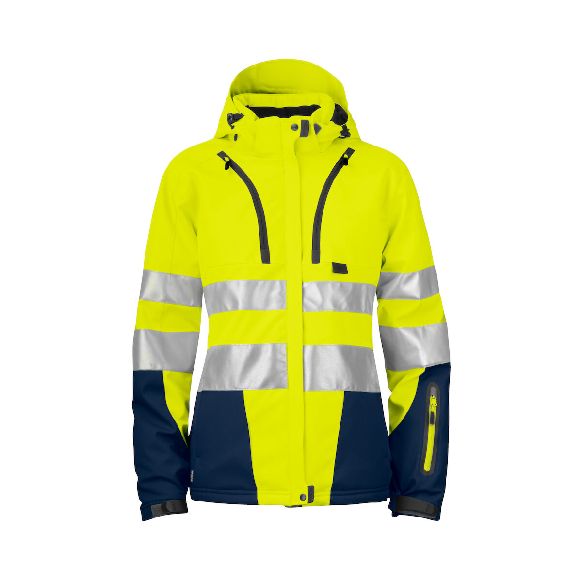 6424 Fodrad Jacka Dam En Iso 20471 Klass 3/2