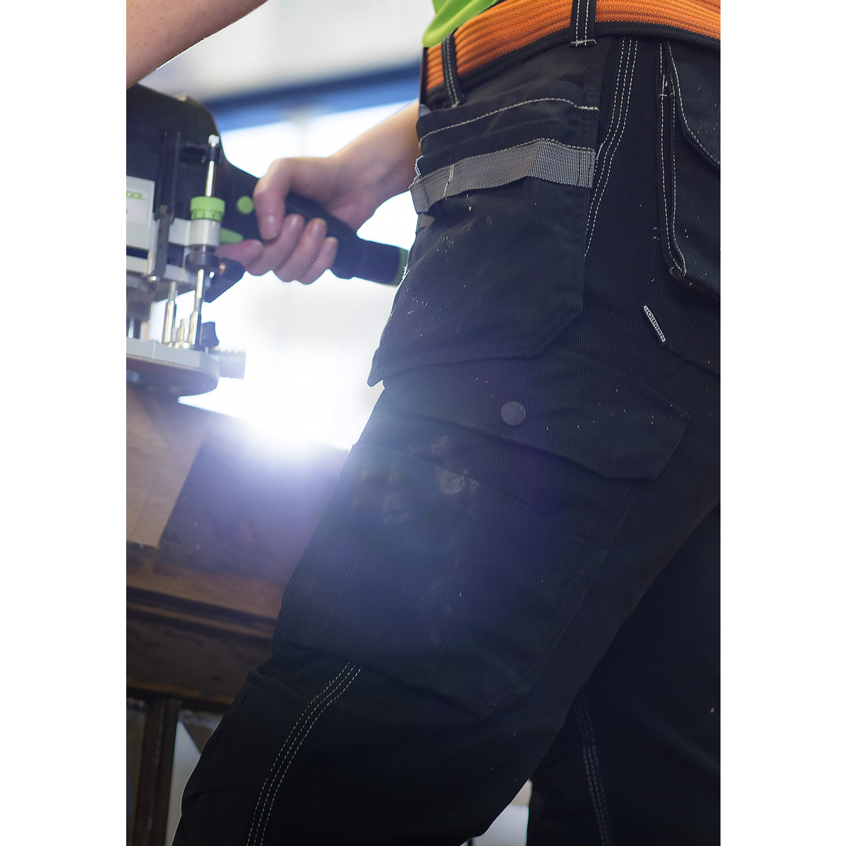 2201 Hantverksbyxa Bomull Dam