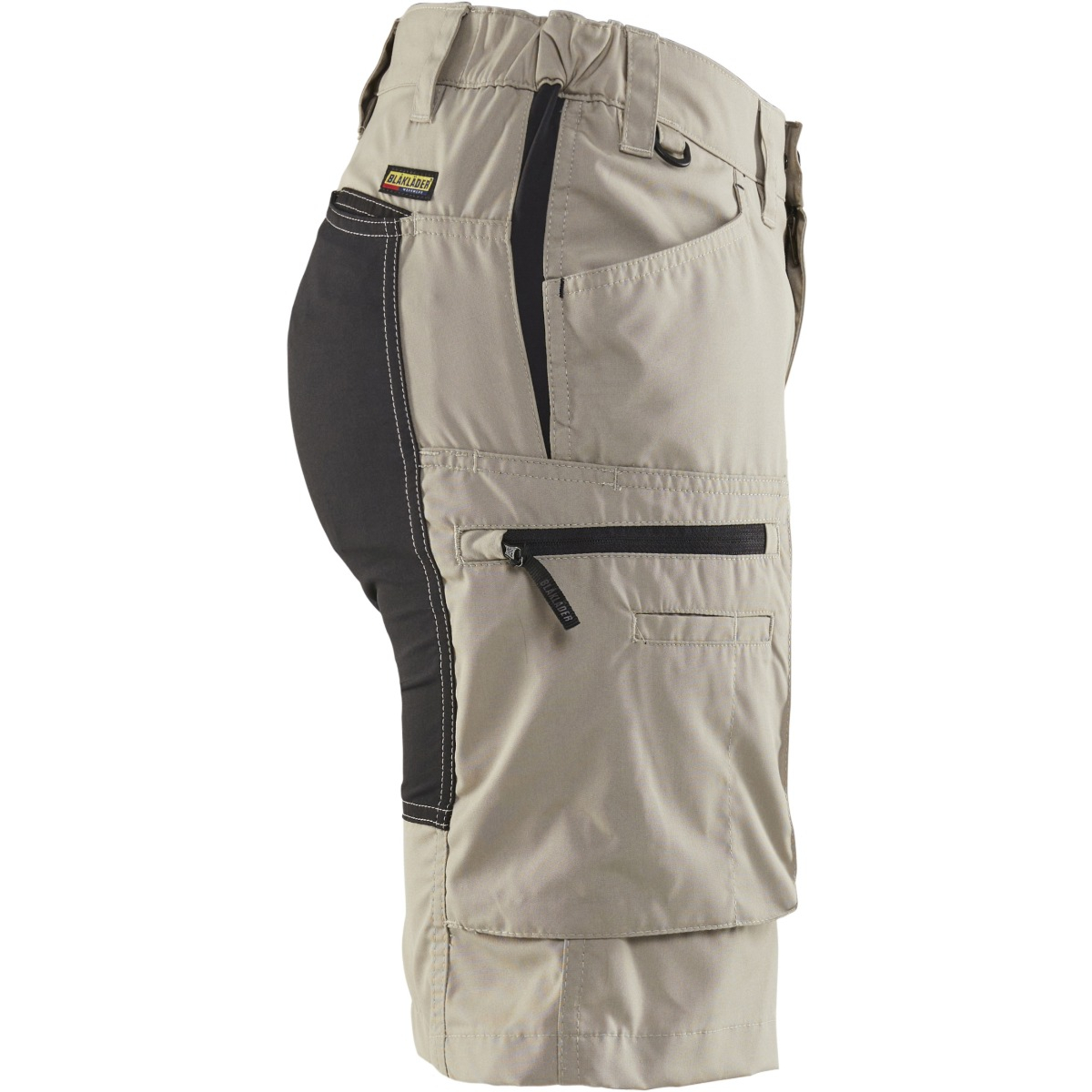 Serviceshorts med stretch dam