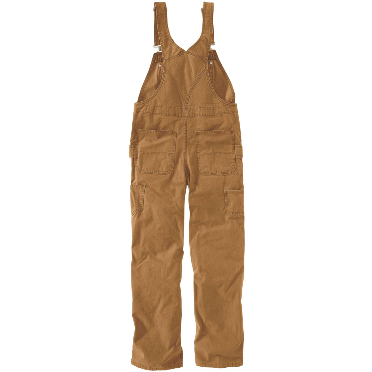Rugged flex® loose fit canvas bib overall