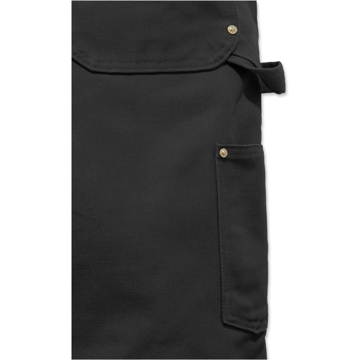 Relaxed fit duck bib overall