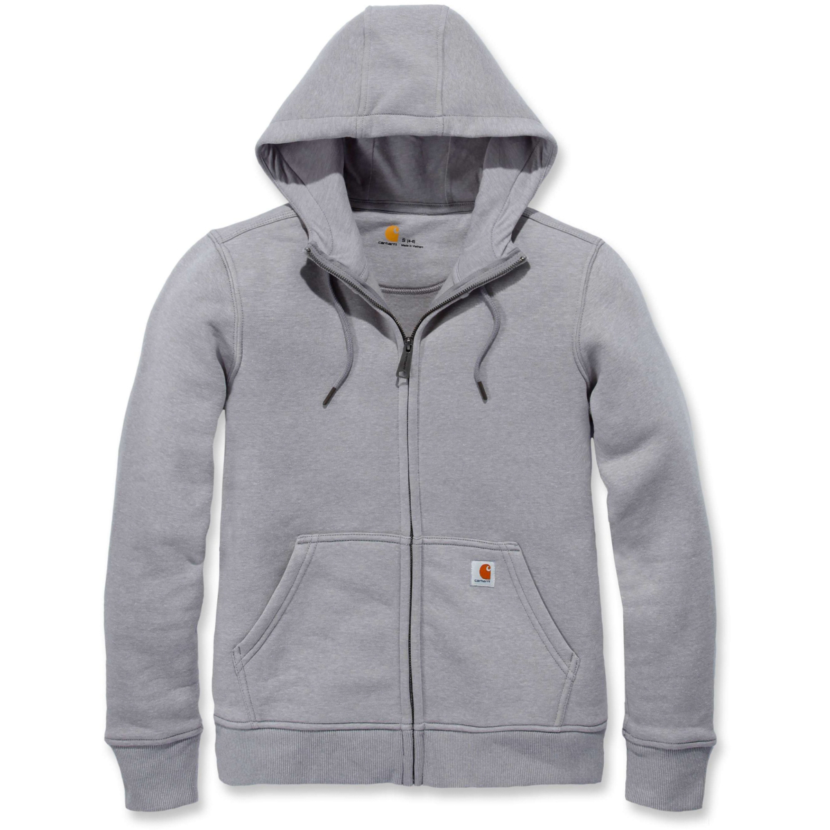 Relaxed fit midweight full-zip sweatshirt