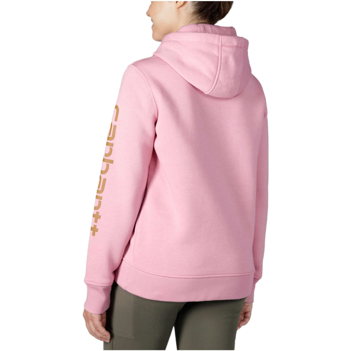 Relaxed fit midweight logo sleeve graphic sweatshirt