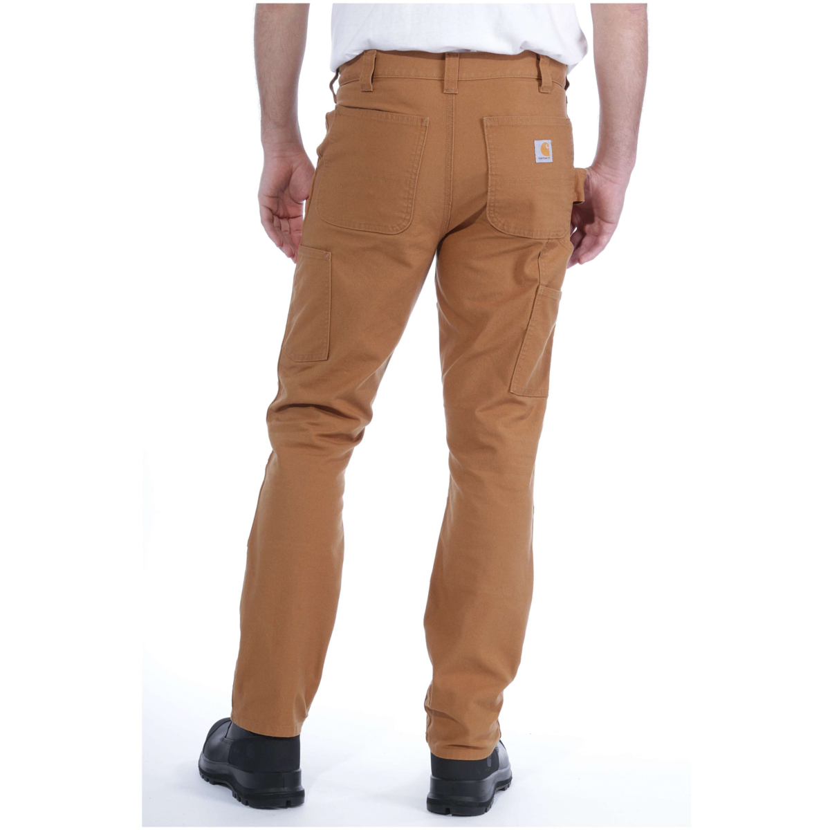 Rugged flex® straight fit duck double-front utility work pant