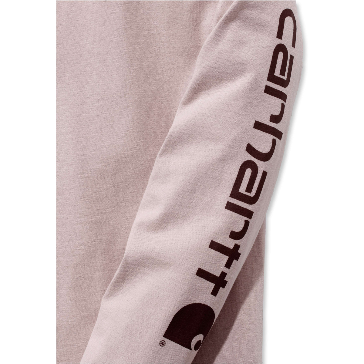 Loose fit heavyweight long-sleeve logo sleeve graphic t-shirt