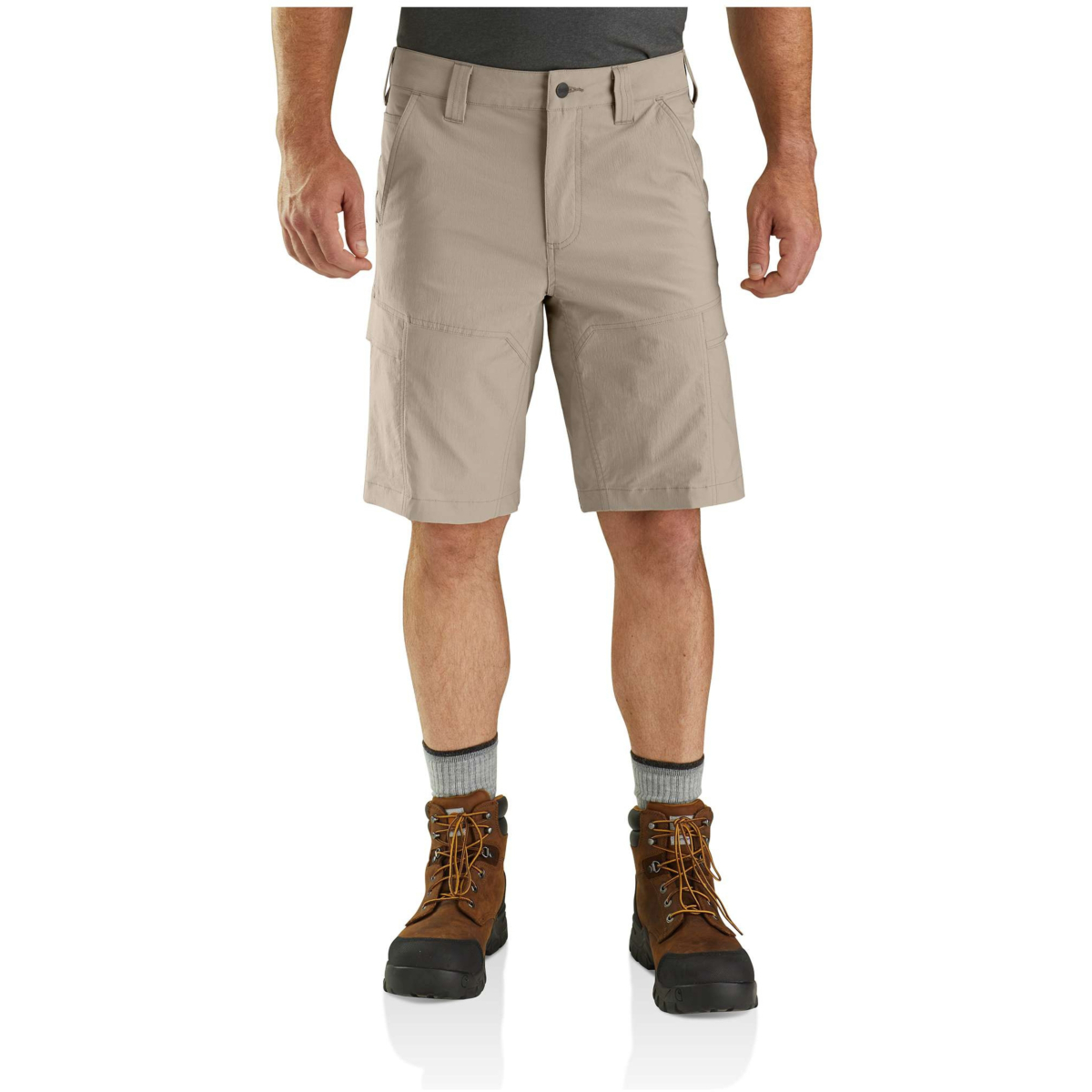 Force relaxed fit lightweight ripstop cargo work short