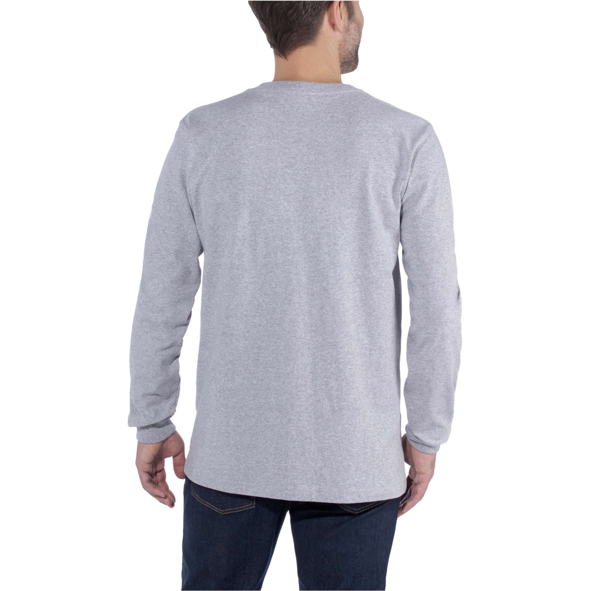 Relaxed fit heavyweight long-sleeve logo graphic t-shirt
