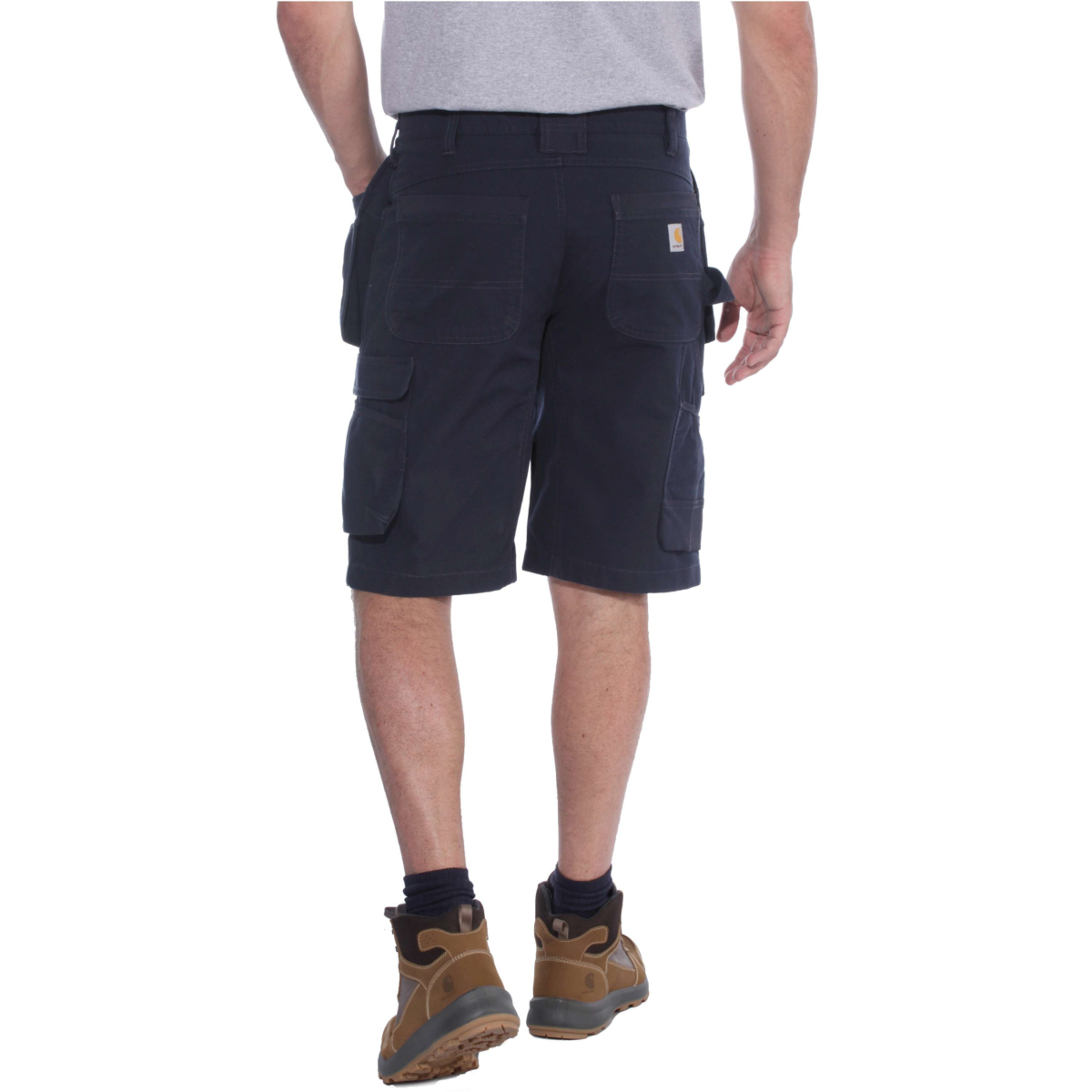 Rugged flex® relaxed fit ripstop cargo multi pkt work short