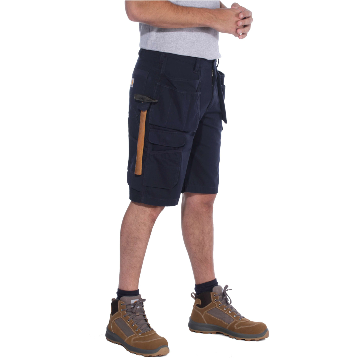Rugged flex® relaxed fit ripstop cargo multi pkt work short