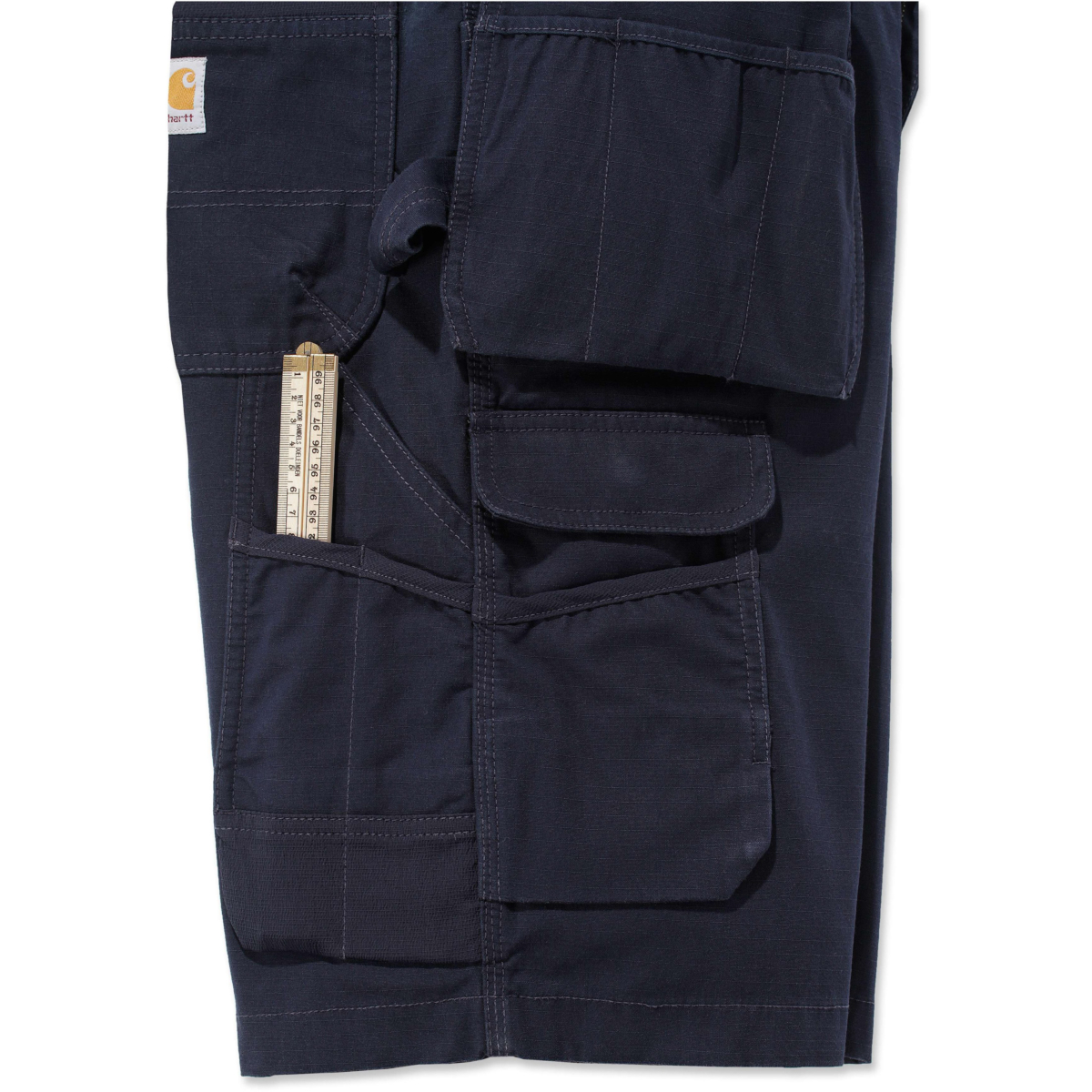 Rugged flex® relaxed fit ripstop cargo multi pkt work short