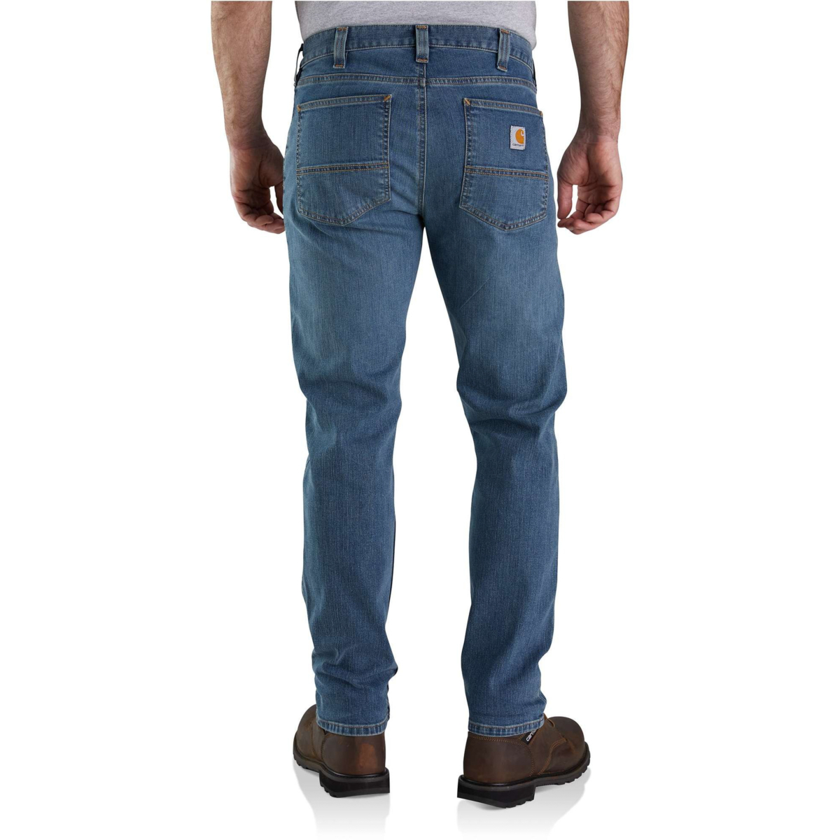Rugged flex® relaxed fit low rise 5-pocket tapered jean
