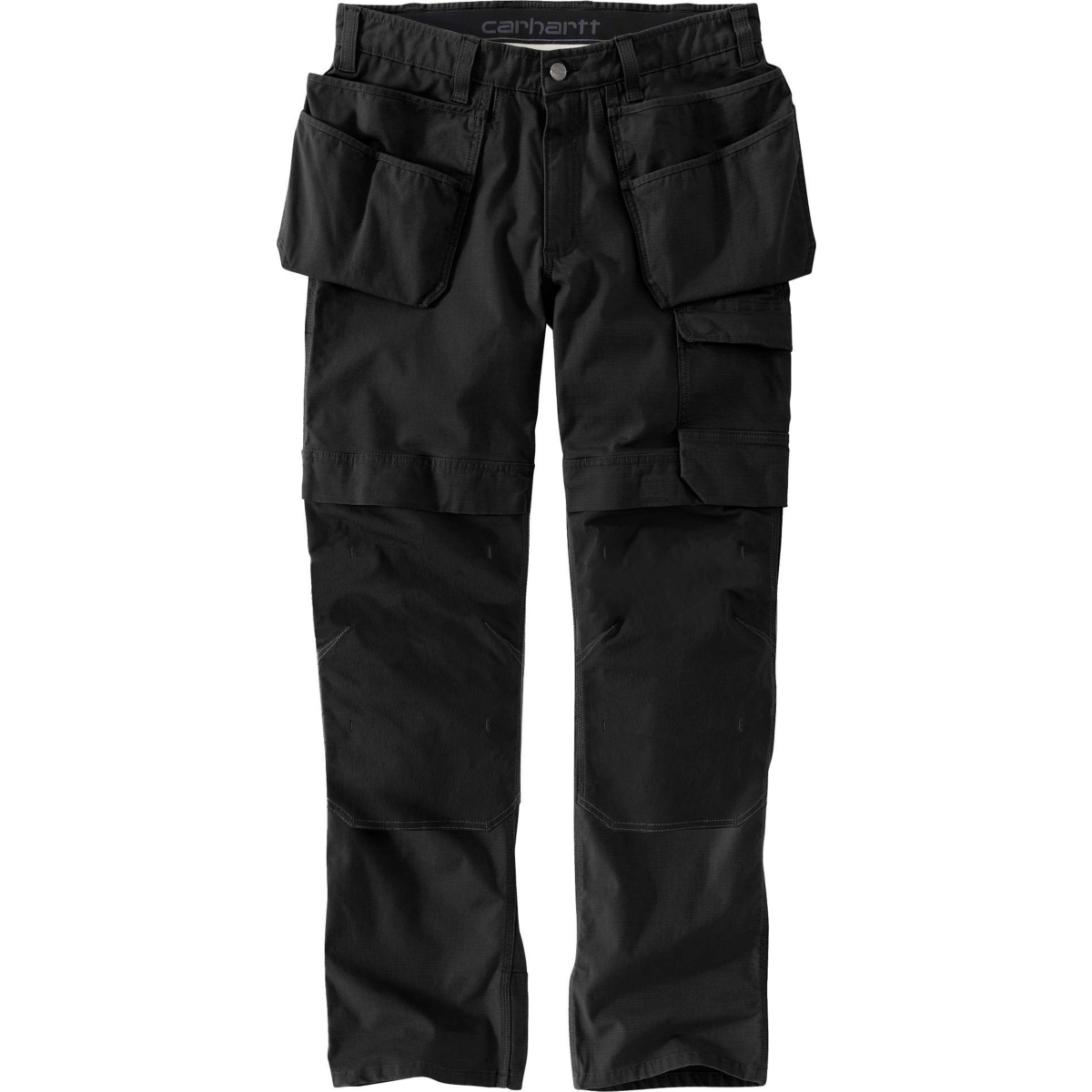 Relaxed Straight Steel Rugged Flex™ Ripstop Double-Front Cargo Trousers