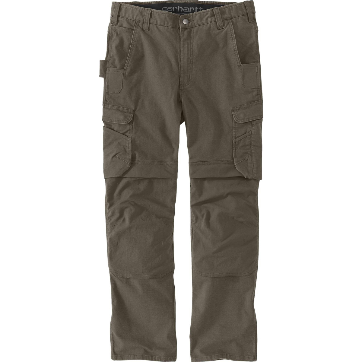 Relaxed Straight Steel Rugged Flex™ Ripstop Double-Front Cargo Trousers