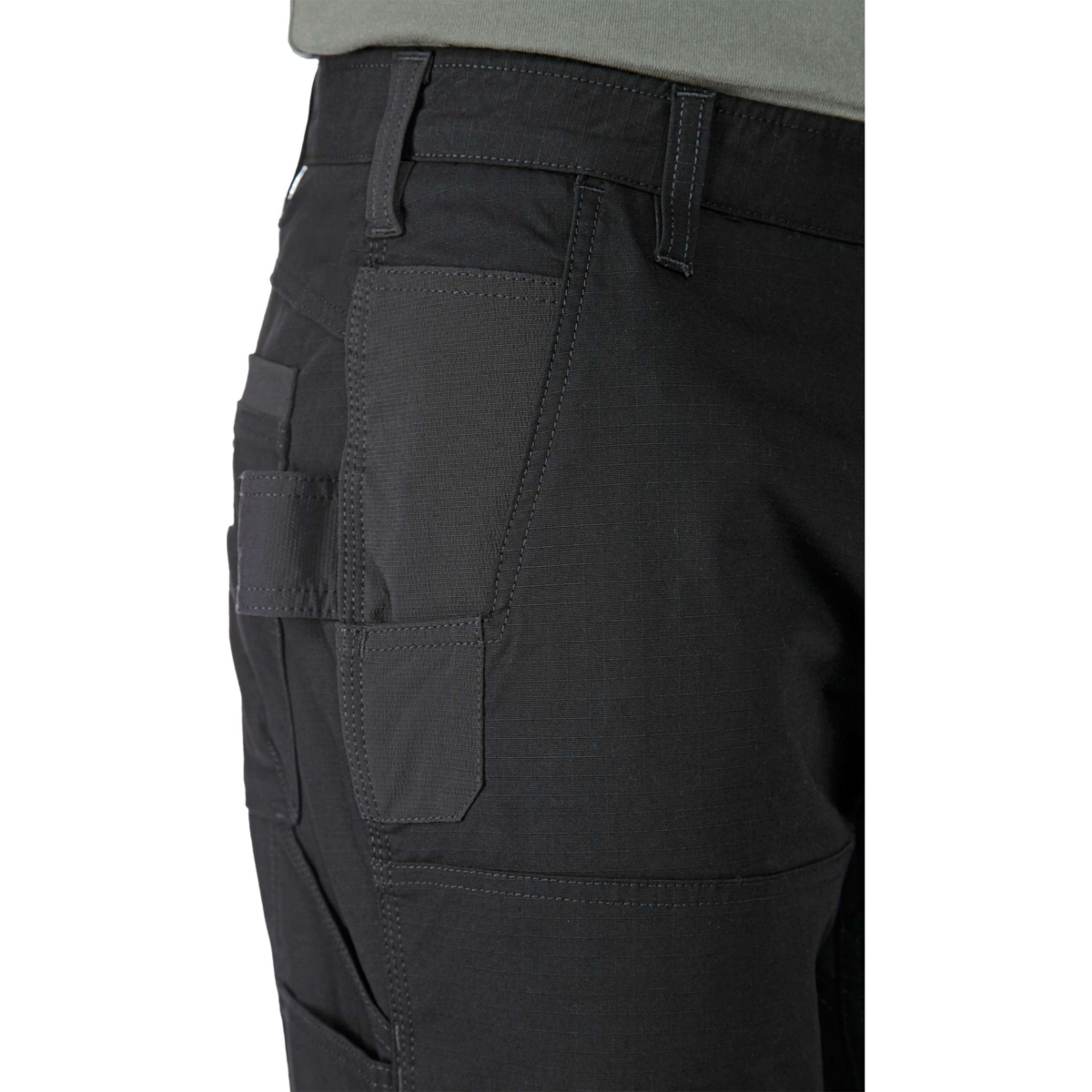 Relaxed Straight Steel Rugged Flex™ Ripstop Double-Front Trousers