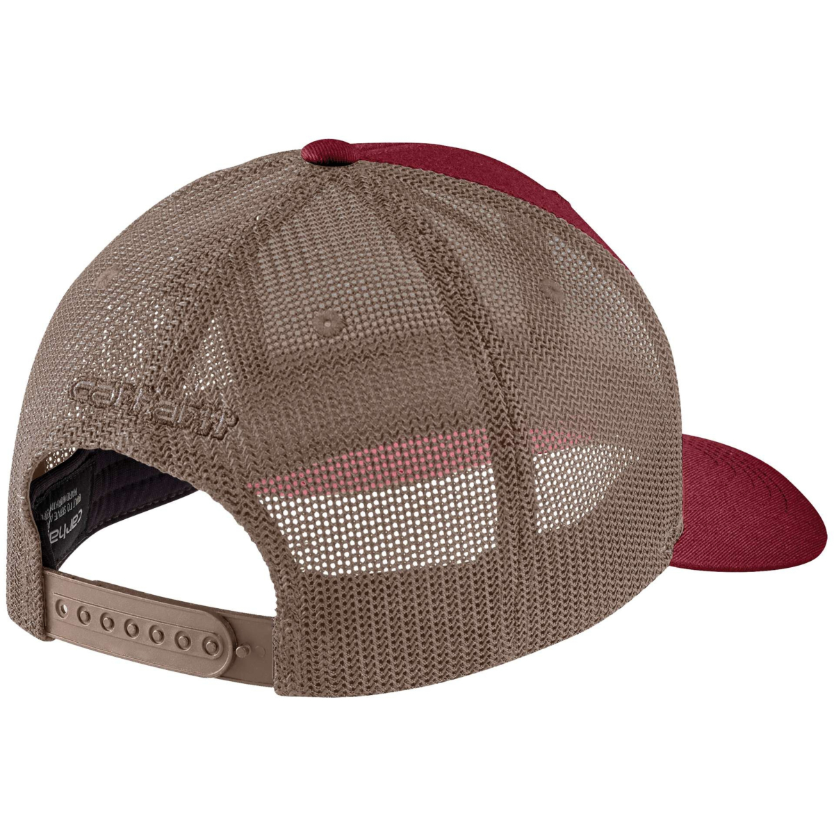 Rugged flex® twill mesh-back logo patch cap