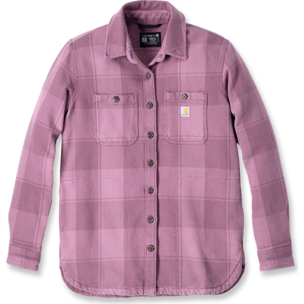 Loose Fit Twill Shirt Jac