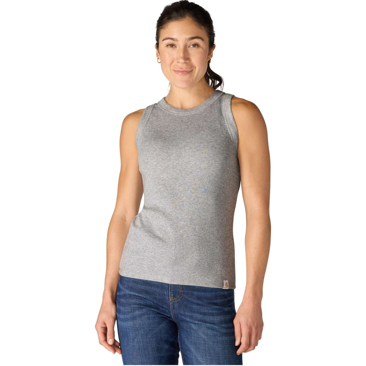 TENCEL™ Fiber Series Fitted Ribbed Tank