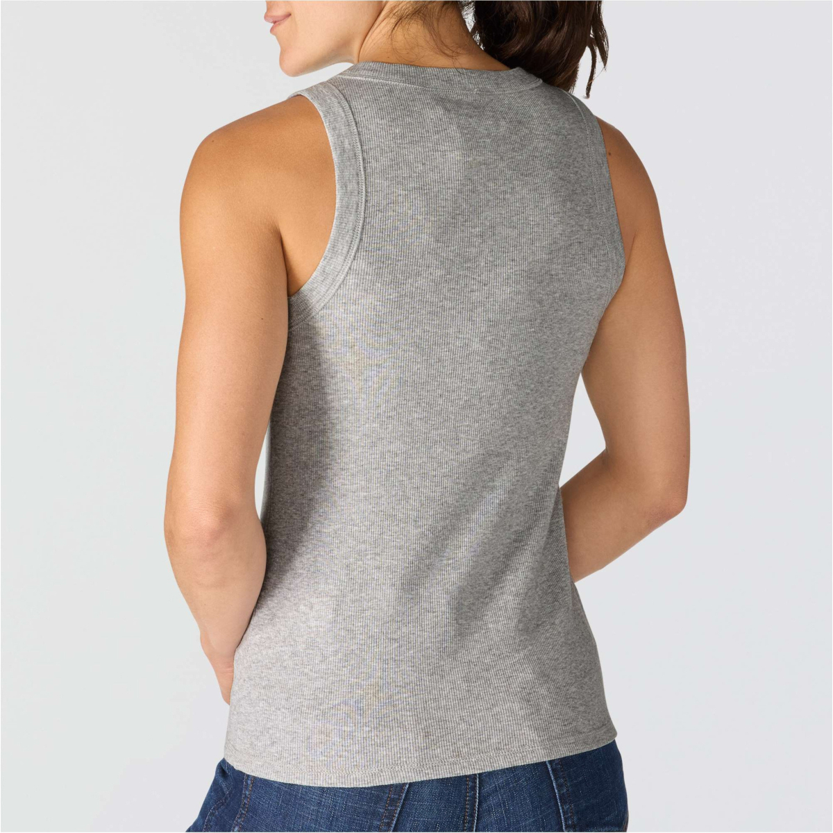 TENCEL™ Fiber Series Fitted Ribbed Tank