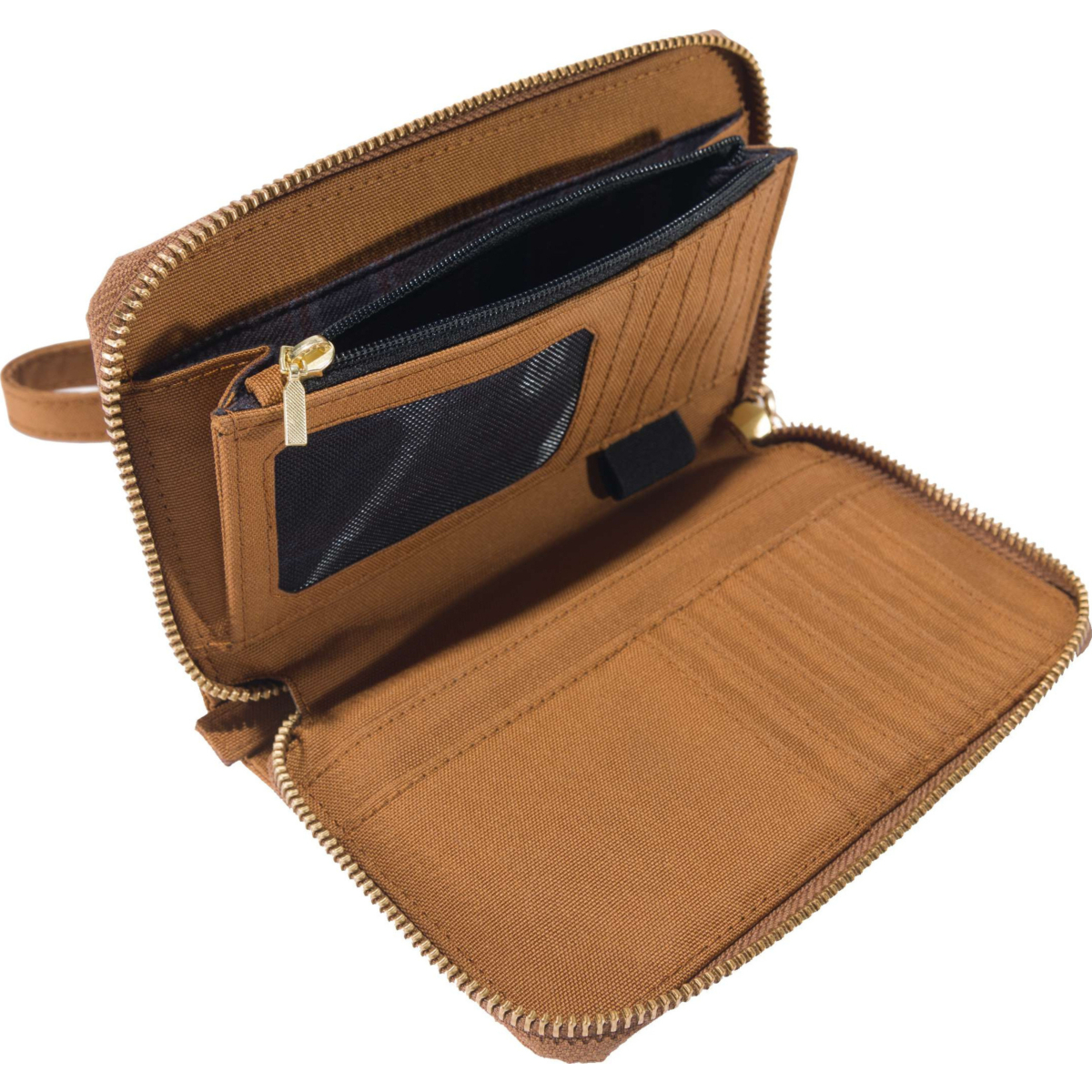 Nylon Duck Lay-flat Clutch Wallet