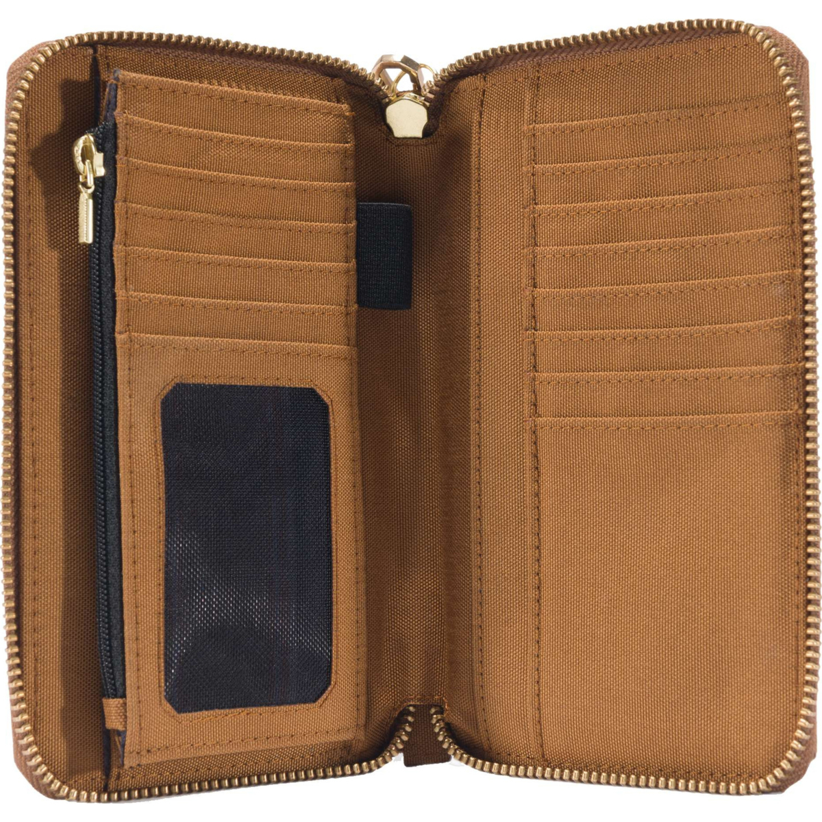 Nylon Duck Lay-flat Clutch Wallet