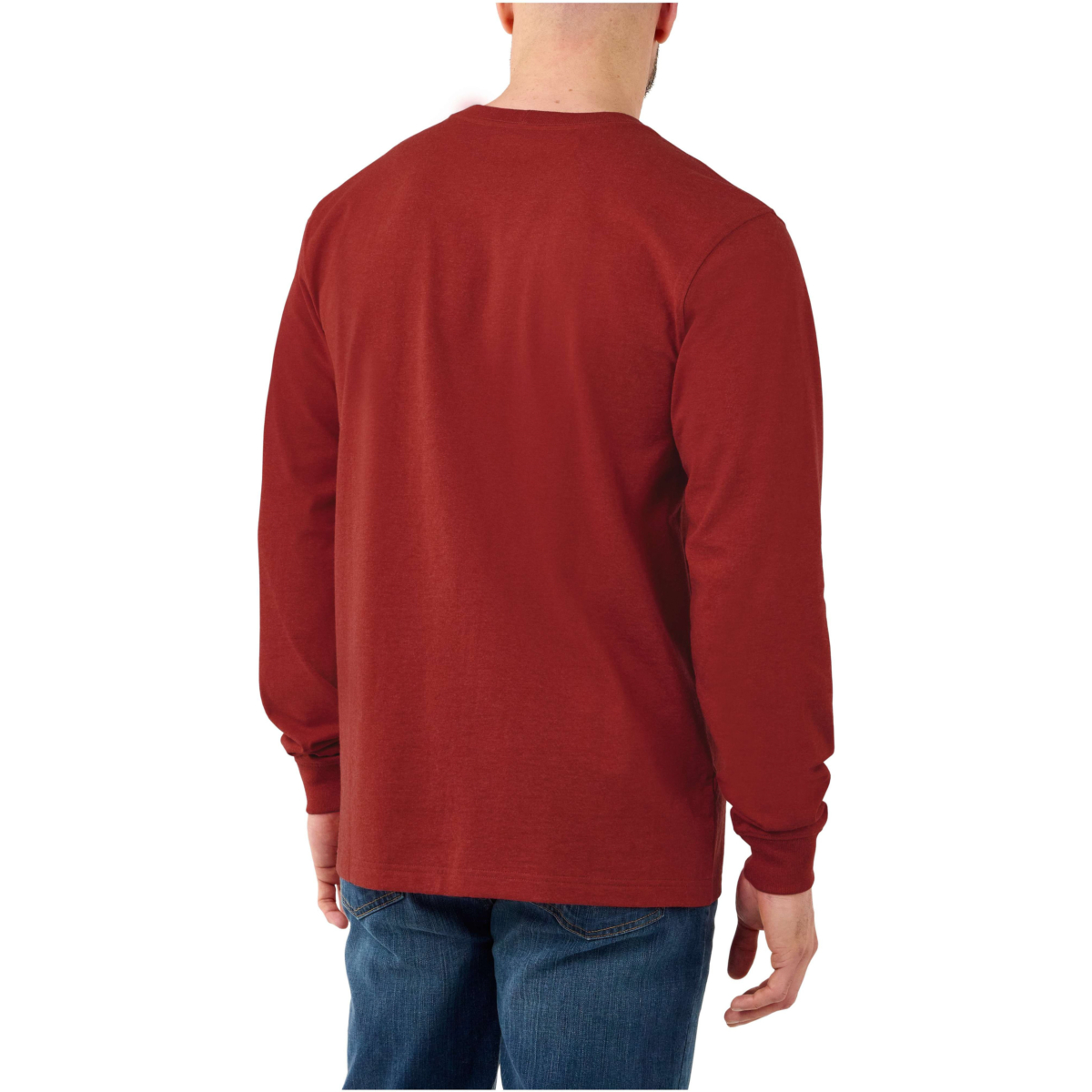 Relaxed fit heavyweight long-sleeve logo sleeve graphic t-shirt