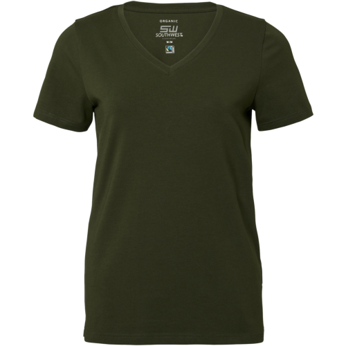 Scarlet T-shirt w-Army Green-XS