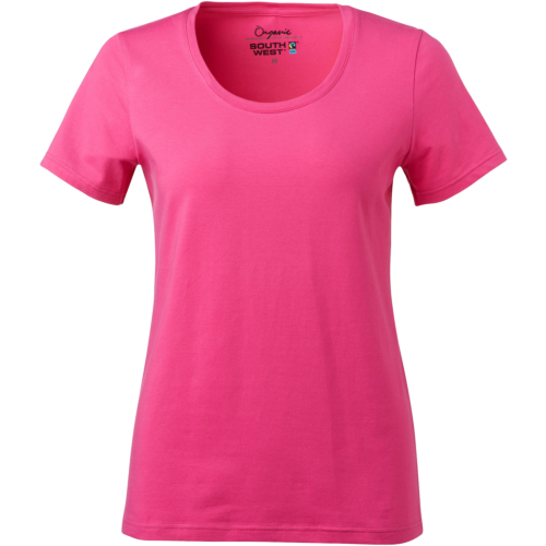 Nora T-shirt w-Pink-XS