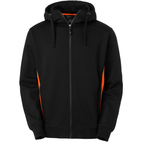 Franklin Sweat-Black/Orange-XS