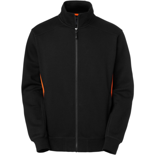 Lincoln Sweat-Black/Orange-XS