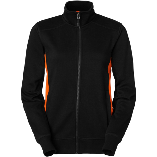 Lucy Sweat w-Black/Orange-XS