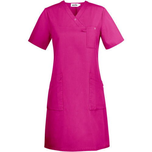 Adina Dress w-Pink-XXS