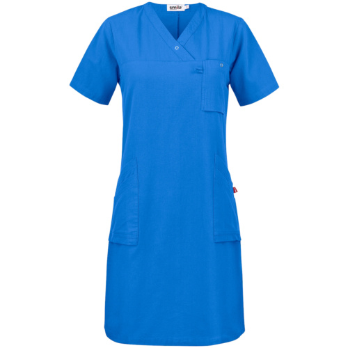 Cajsa Dress w-Royal Blue-XXS