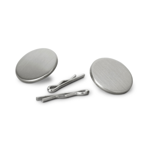 Metallknappar med klips