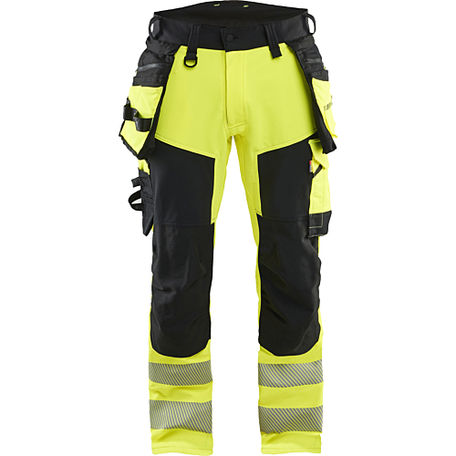 Hi-Vis trousers 4-way stretch-Yellow/Black-C48